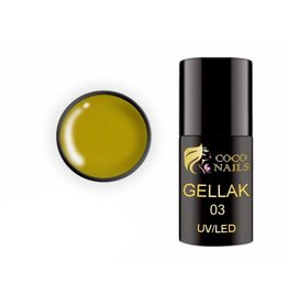 Coconails Gellak Geel 5 ml (nr. 03)