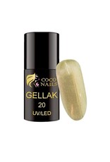 Coconails Gellak Parelmoer Goud 5 ml