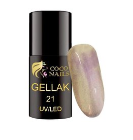 Coconails Gellak Parelmoer Purple 5 ml (nr. 21)