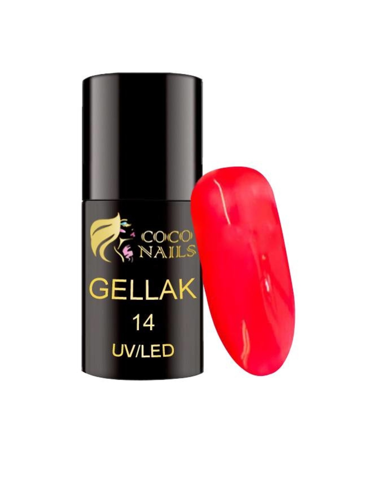 Coconails Gellak Rood 5 ml