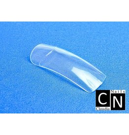 Merkloos Nageltips 50 stuks navulzakje clear (maat 1)