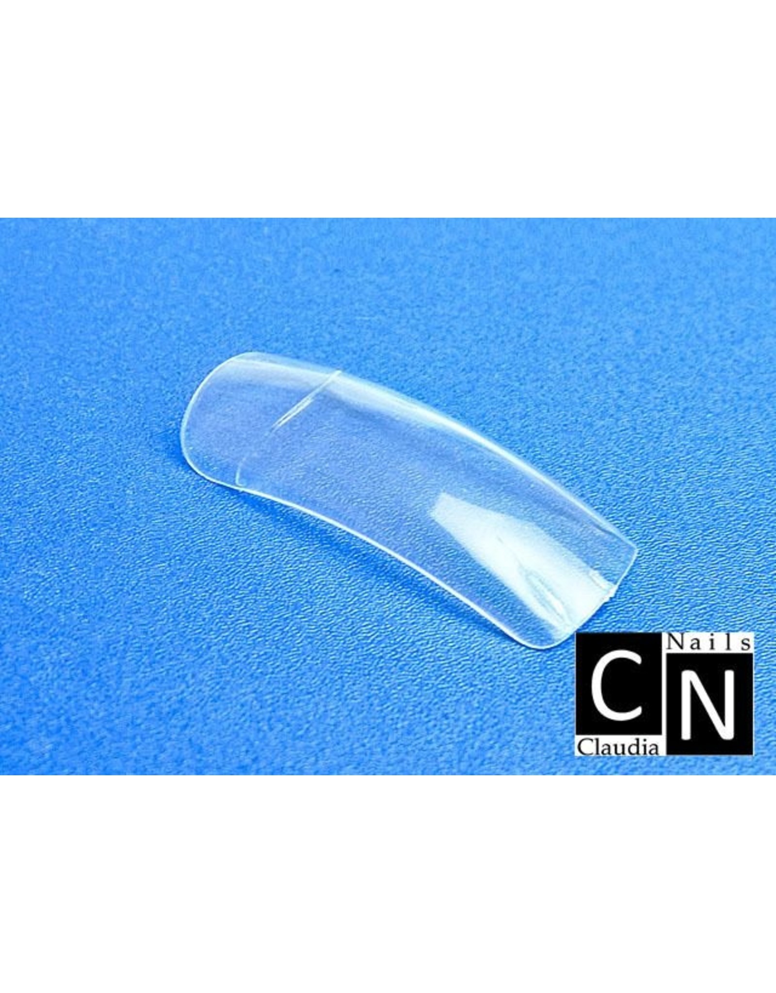 Merkloos Nageltips 50 stuks navulzakje clear (maat 7)