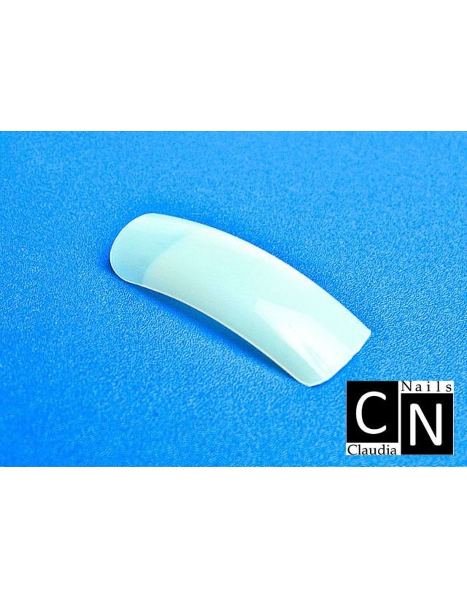 Merkloos Nageltips 50 stuks navulzakje naturel (maat 01)