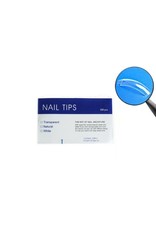 Merkloos Tips clear 500 stuks long Merkloos Tips clear 500 stuks long