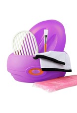 Mega Beauty Shop® Paraffinebad set standaard Paars