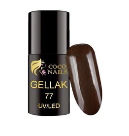 Coconails Gellak Zeer Donker Bruin 5 ml (nr. 77)