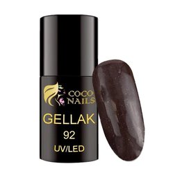 Coconails Gellak Donker Bruin Fijne Glitter 5 ml (nr. 92)