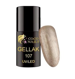 Coconails Gellak Glitter Grijs 5 ml (nr. 107)