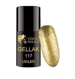 Coconails Gellak Glitter Gold 5 ml (nr. 117)