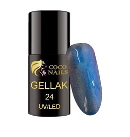 Coconails Gellak Metalic Donker Blauw 5 ml (nr. 24)