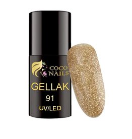 Coconails Gellak Glitter Gold 5 ml (nr. 91)