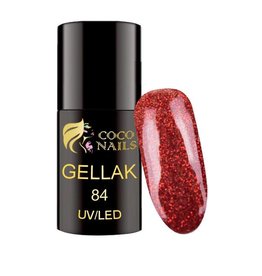 Coconails Gellak Glitter Rood 5 ml (nr. 84)