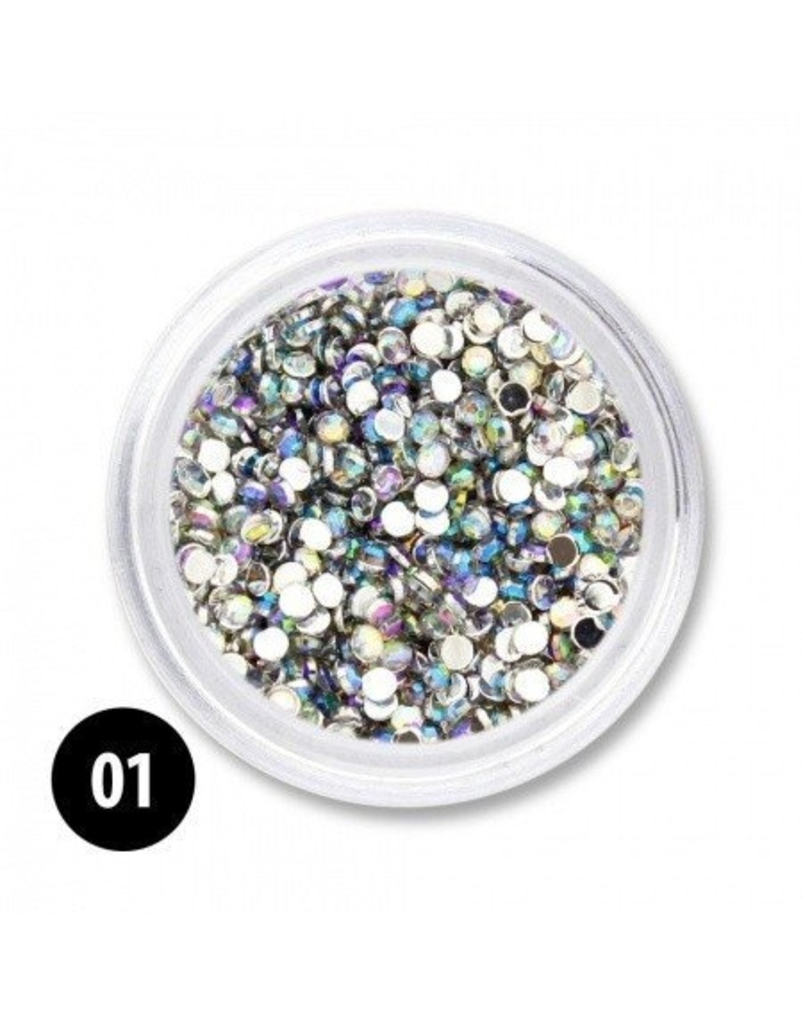 Merkloos Nailart Steentjes 1,5 mm