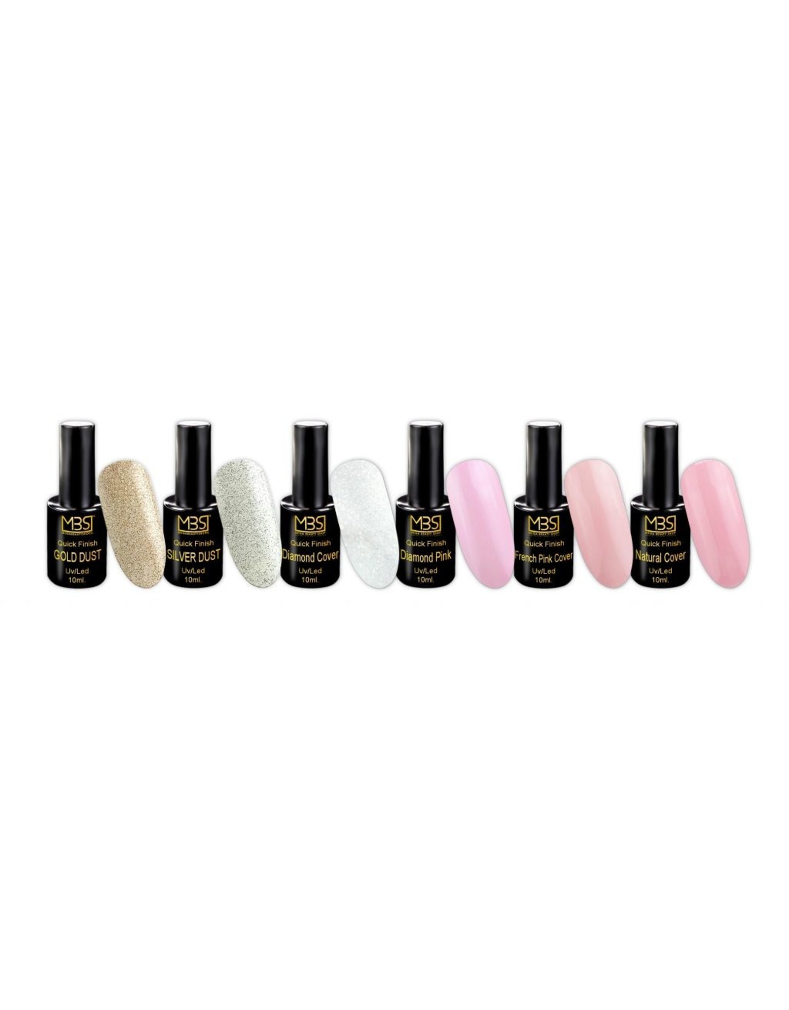 Mega Beauty Shop® UV Quick Finish gel zonder plaklaag 10 ml