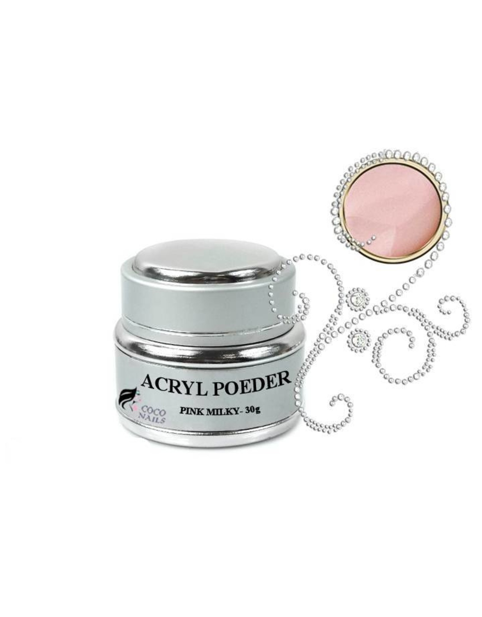 Coconails Coconails Acryl poeder pink mask 30 gram