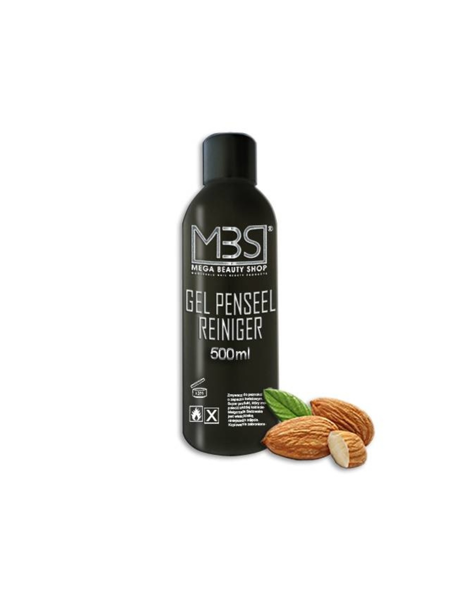 Mega Beauty Shop® Gel penseelreiniger (500 ml)   met amandelgeur