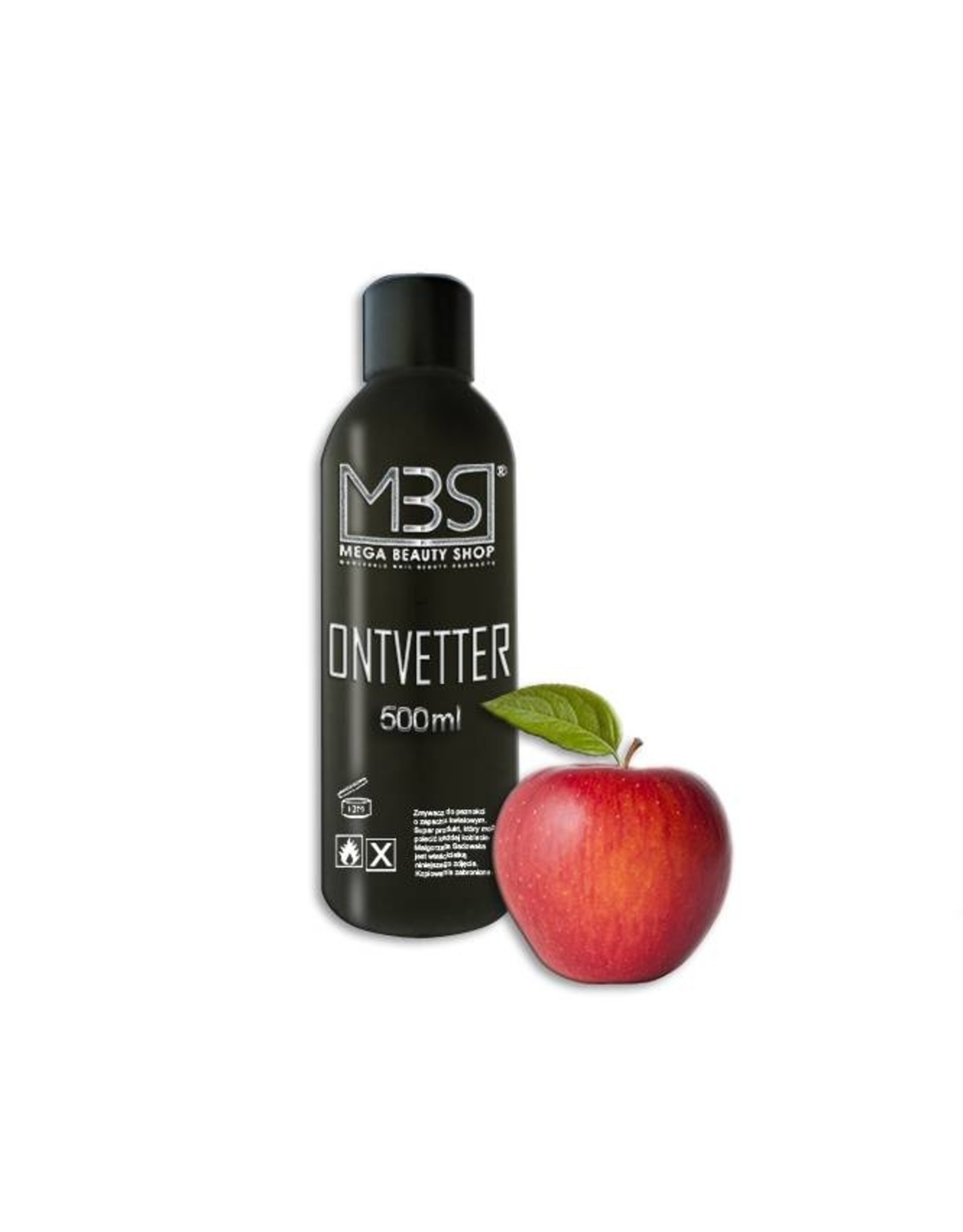 Mega Beauty Shop® Ontvetter (500 ml)   met appelgeur