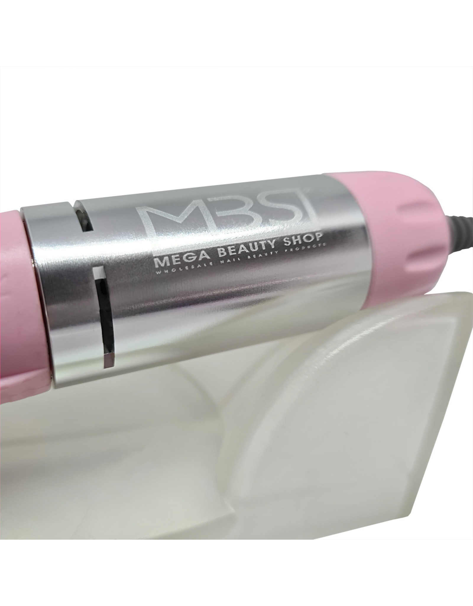 Mega Beauty Shop® Nagelfrees JD500  35Watt -Roze + 3 trapeze vijlen, bitsetje en 30 schuurrolletjes  MBS®