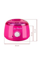 Merkloos Wax/hars verwarmer 400ML, 100W Roze