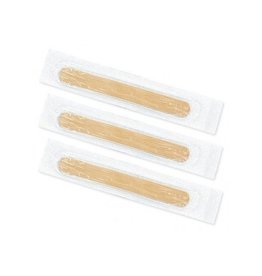 Merkloos Houten wax spatels 18x150x1,6mm  steriel 1 stuk