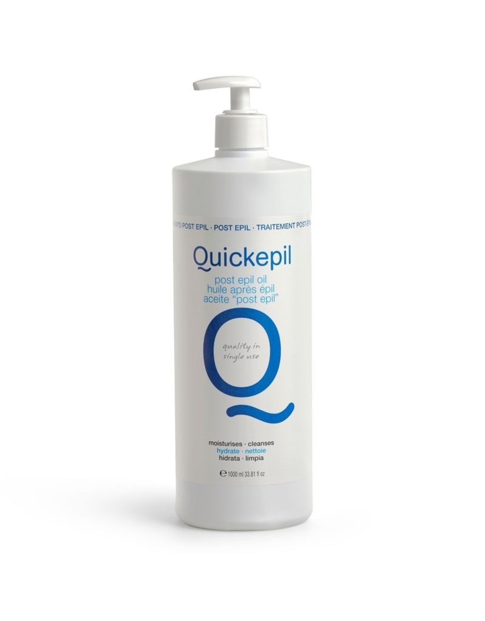 QUICKEPIL Wax Olie Voor Na Ontharing 1000ml.