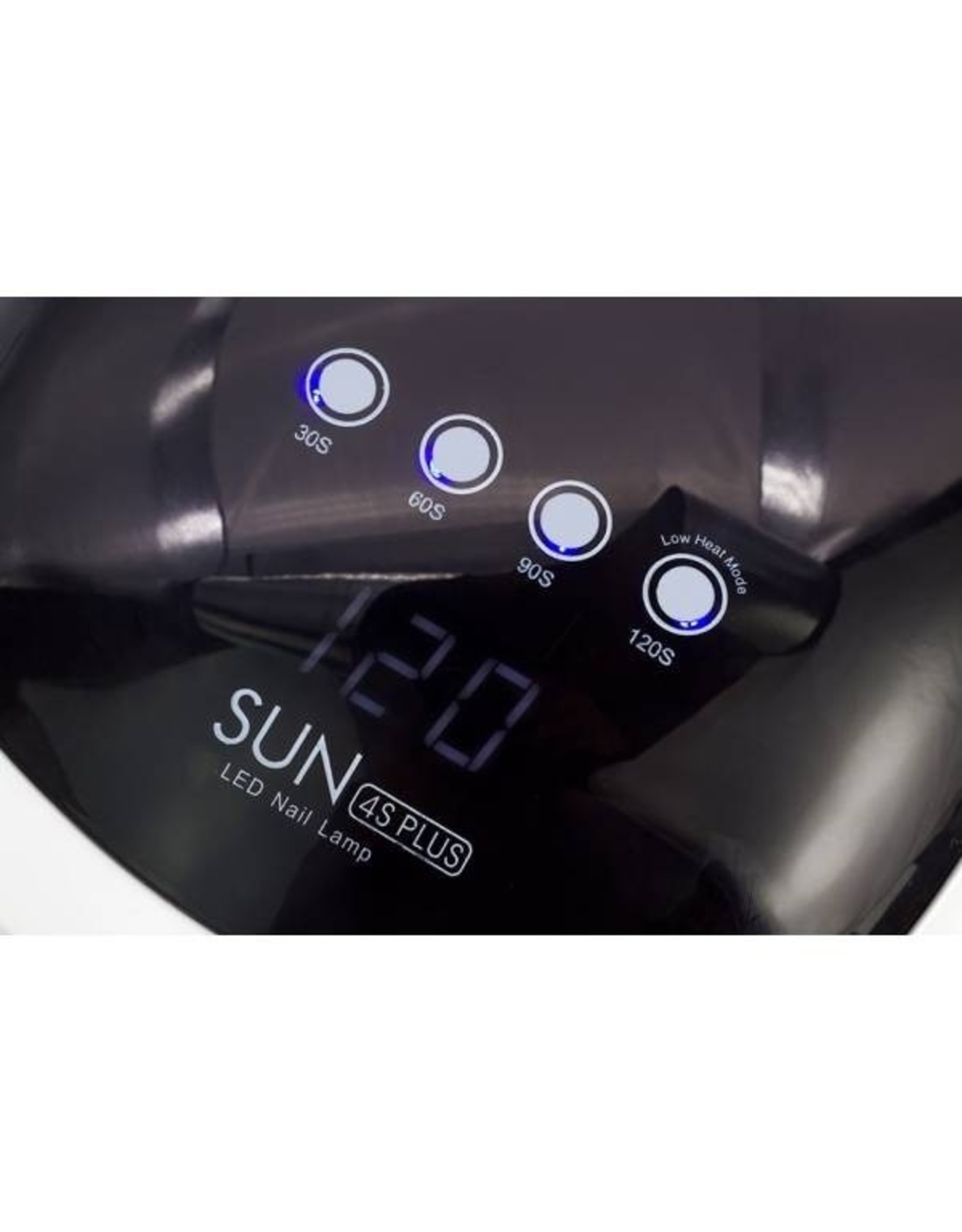 Mega Beauty Shop® Sun4 S plus UV/LED + Stofafzuiger Zwart