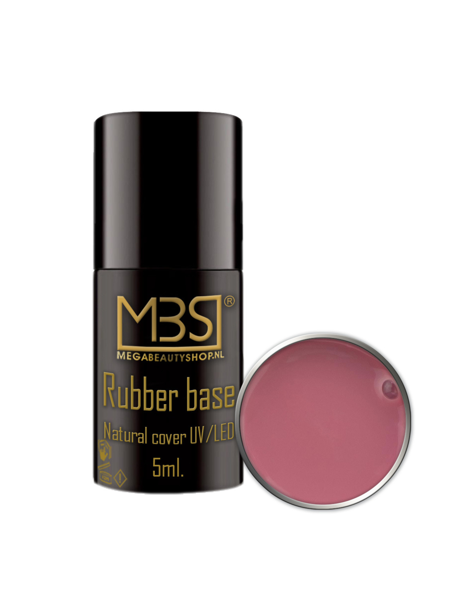 Mega Beauty Shop® Rubber Base Naturel cover 5ml.