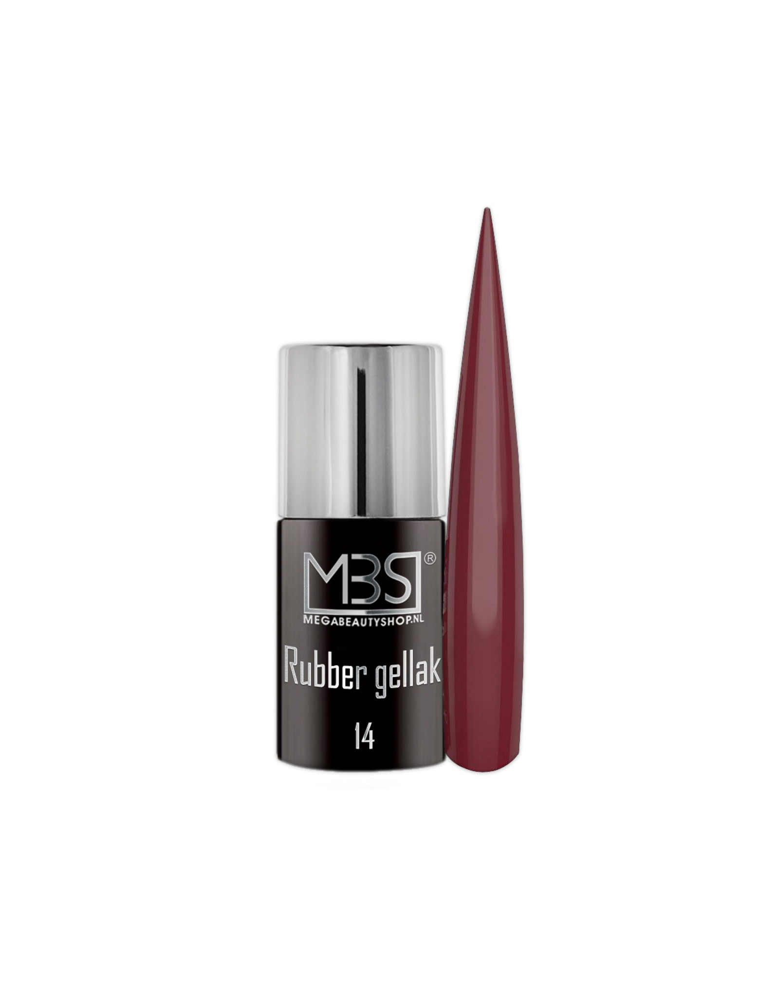 Mega Beauty Shop® Rubber gellak  Wild Cranberry  (14)
