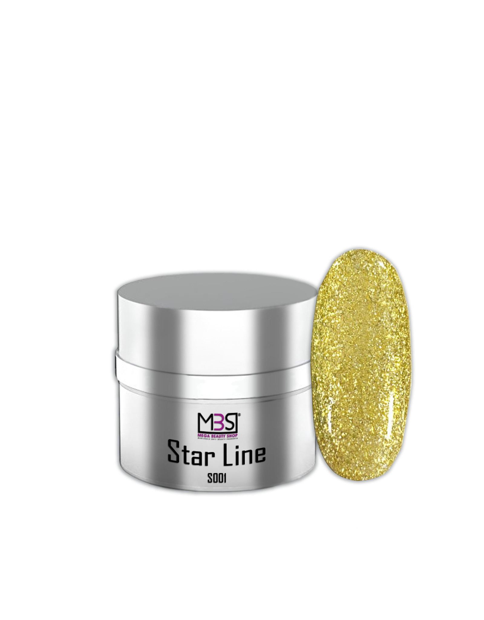 Mega Beauty Shop®  Color gel Glitter  UV/LED  (012)