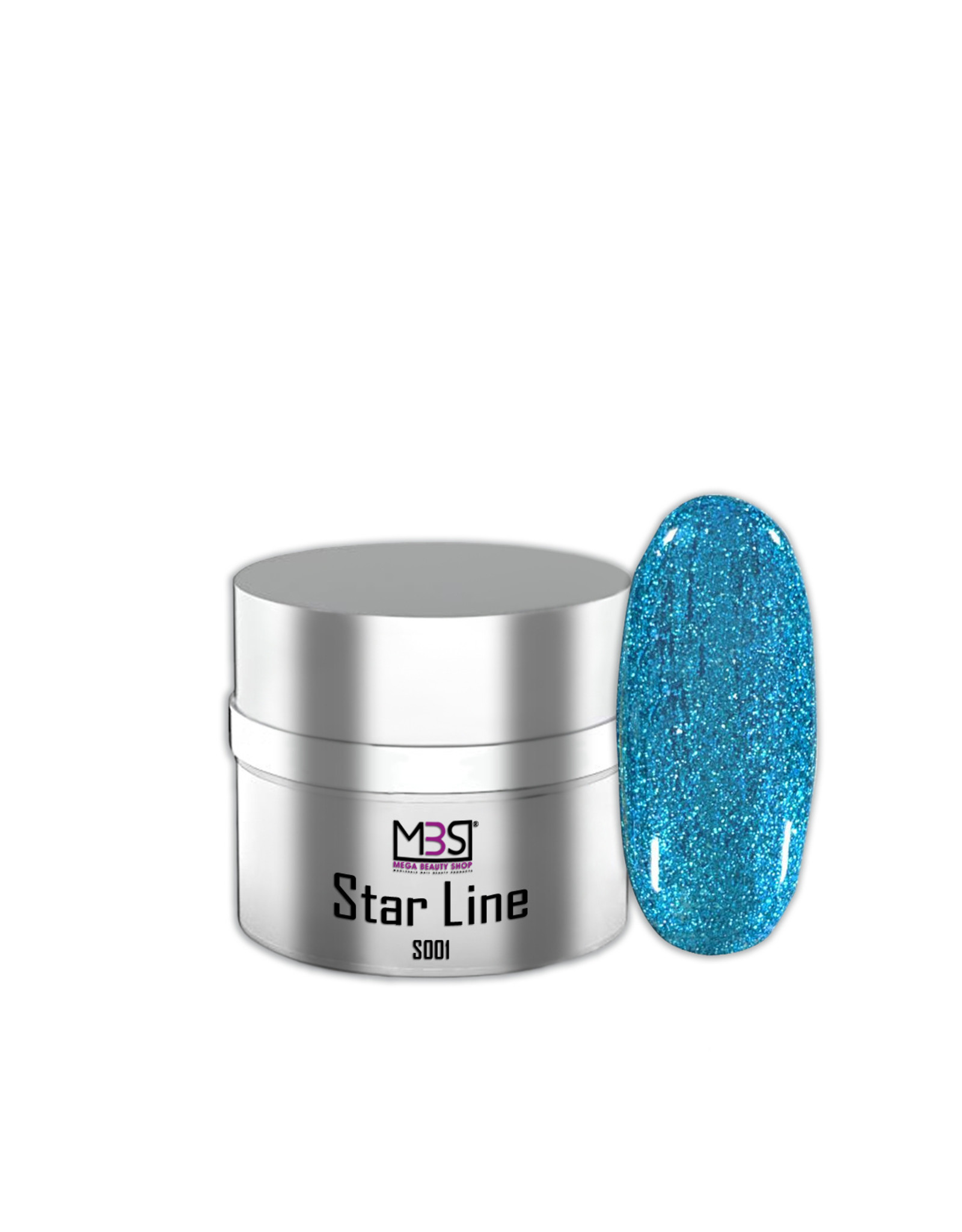 Mega Beauty Shop®  Color gel Glitter  UV/LED  (056)