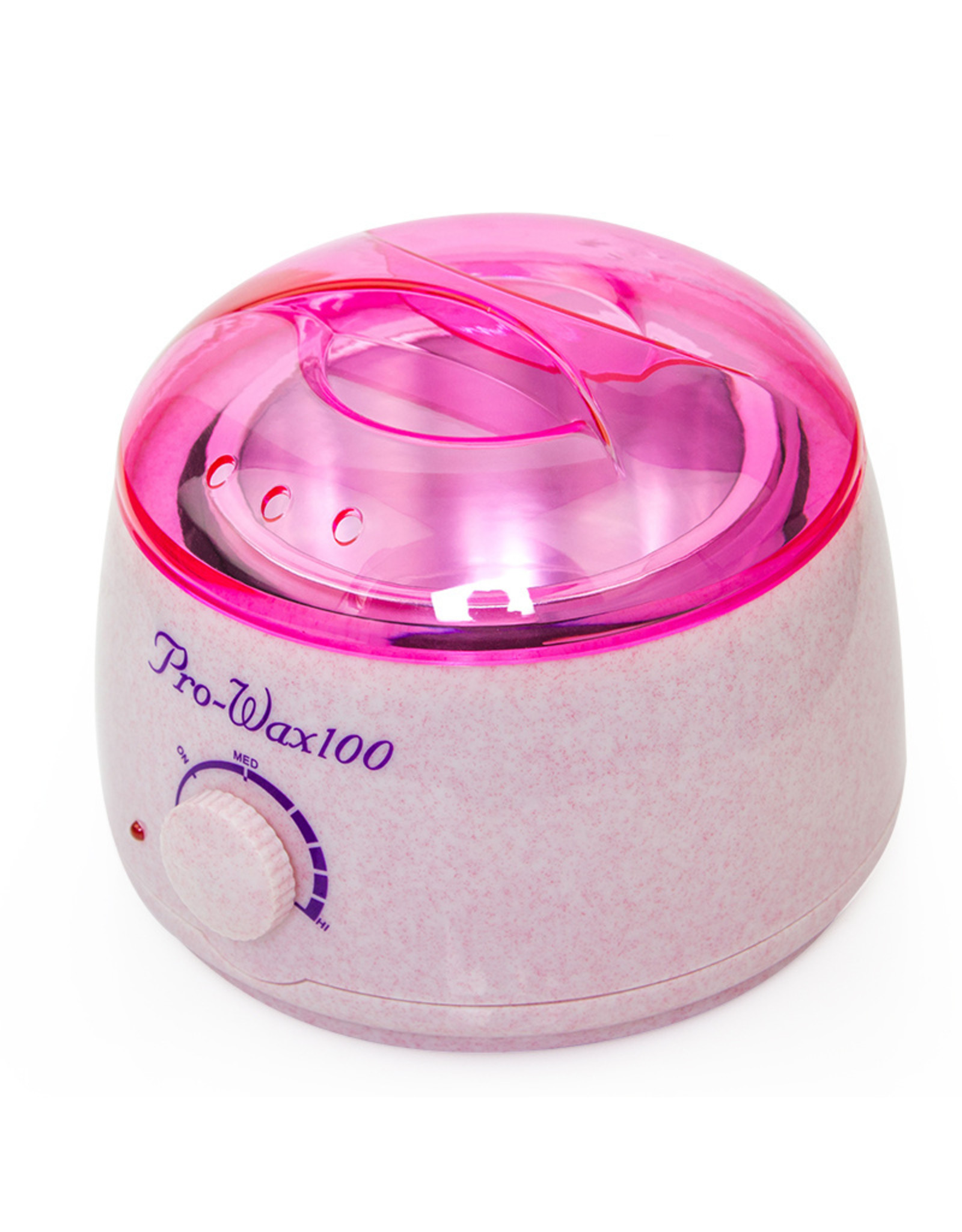 Merkloos Wax/hars verwarmer 400ML, 100W Creme/Roze