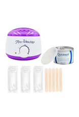 Mega Beauty Shop® Waxapparaat Pro Wax 100 starterset 7. Wit-paars Mega Beauty Shop® Waxapparaat Pro Wax 100 starterset 7. Wit-paars