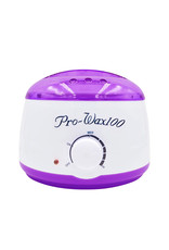 Mega Beauty Shop® Waxapparaat starterset  100Watt  -Wax Ontharen Apparaat - Ontharingsset - Waxverwarmer - Wit/Paars