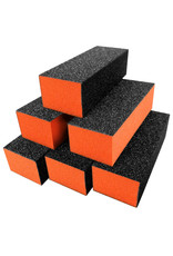 Mega Beauty Shop® Polijstblok Zwart/Oranje  (1stuk)