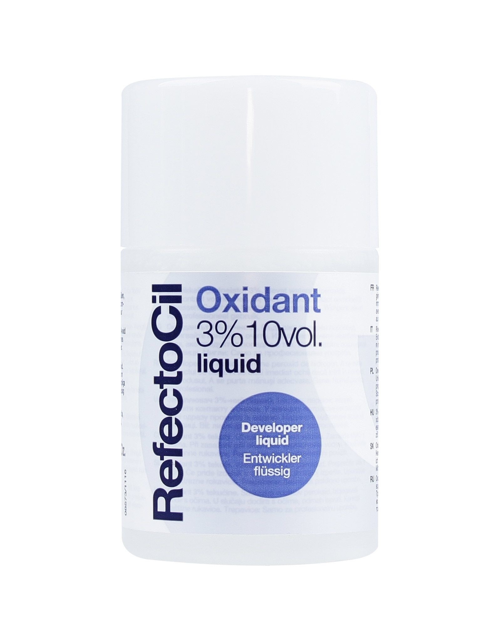 Mega Beauty Shop® RefectoCil - Oxidant 3% Liquid  - 100 ml (waterstof)