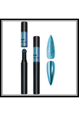 Mega Beauty Shop® Nail art Mirror pigment pen Aqua Blue