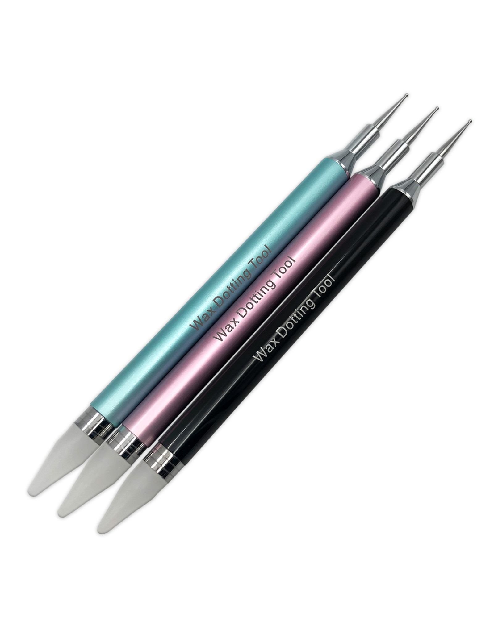 Mega Beauty Shop® Luxe dotting & nailart tool 2 in1  (blauw)