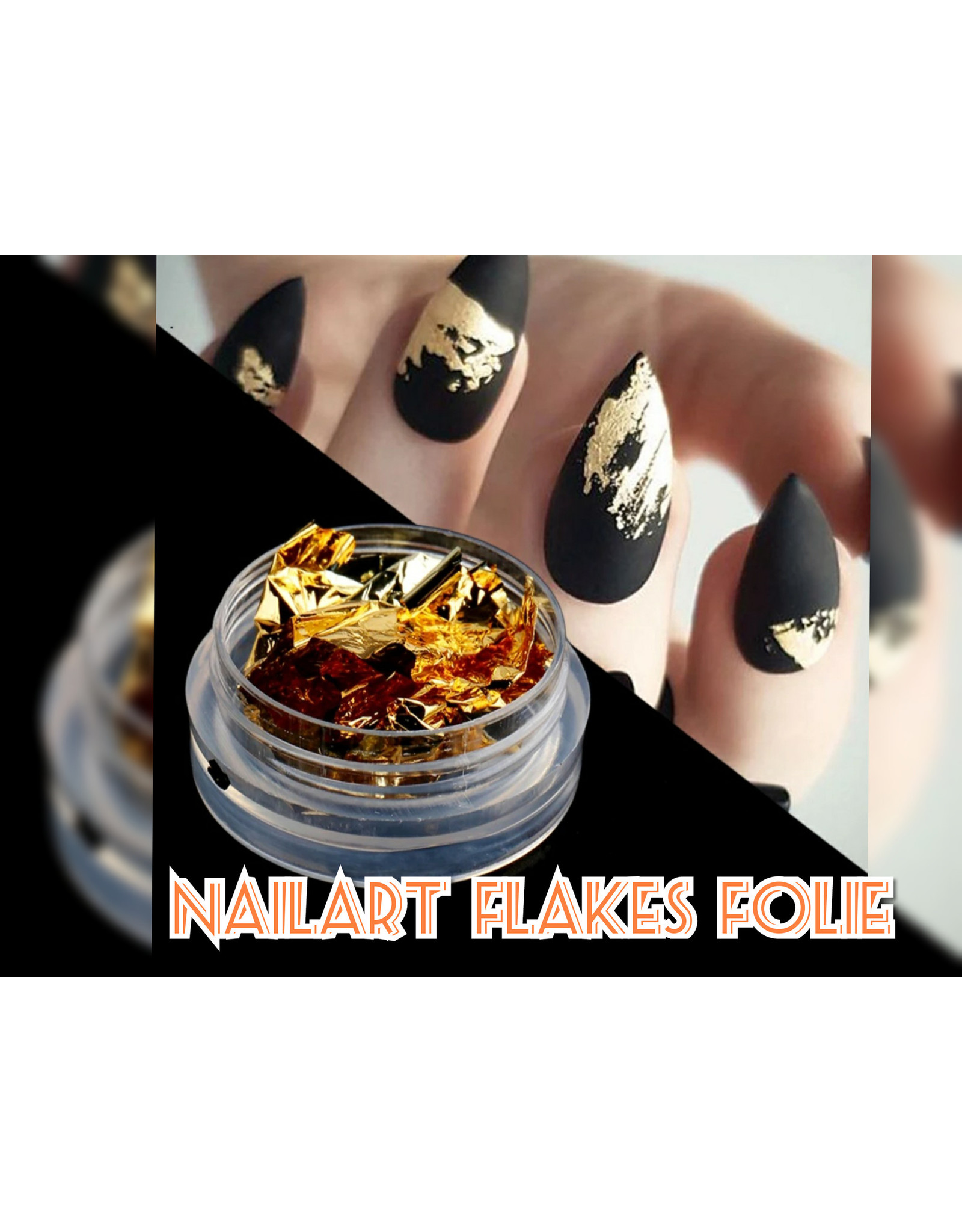 Merkloos Nailart Flakes 3gr. (08)