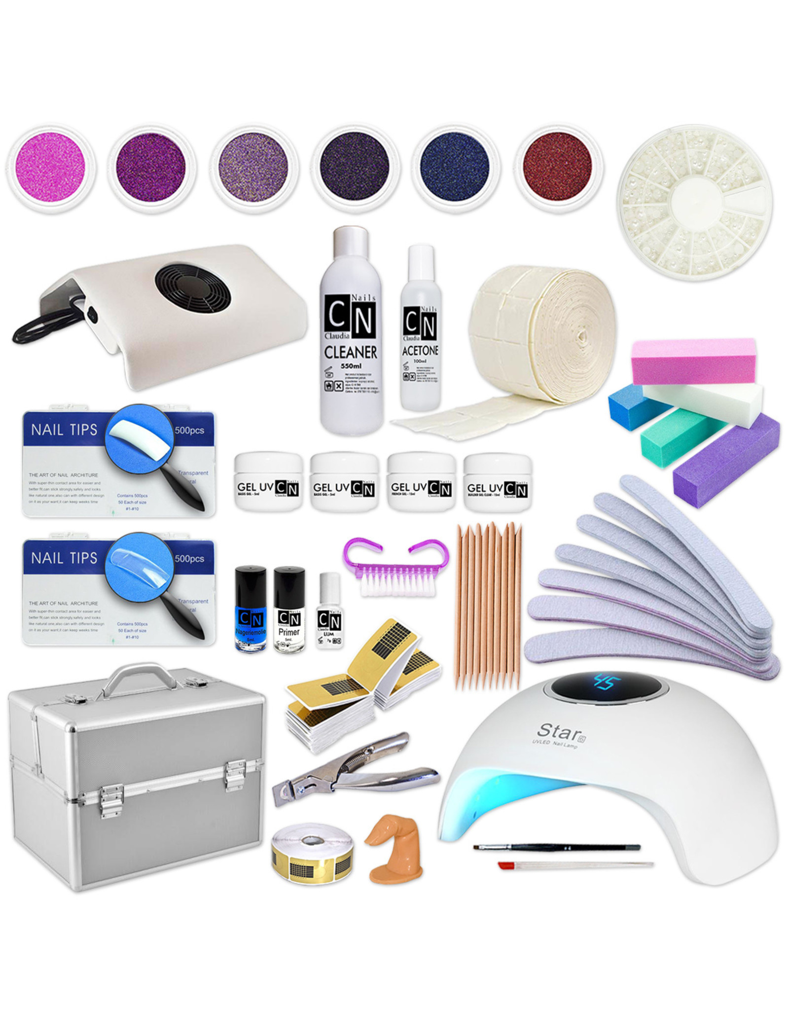 Mega Beauty Shop® UV GEL STARTPAKKET XXXL (07)
