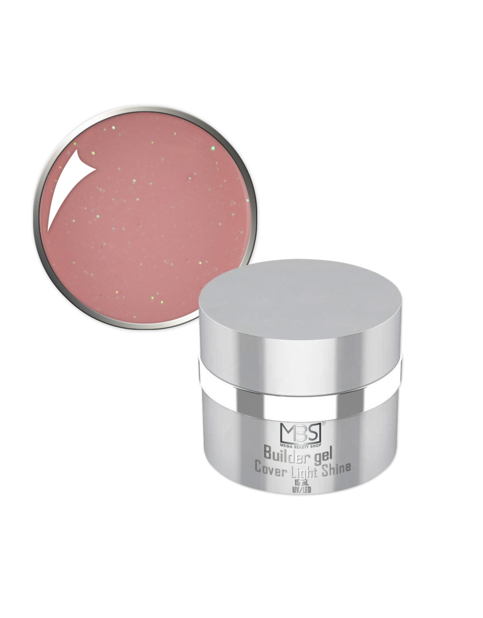 Mega Beauty Shop® PRO Builder cover light shine shine 15ml.