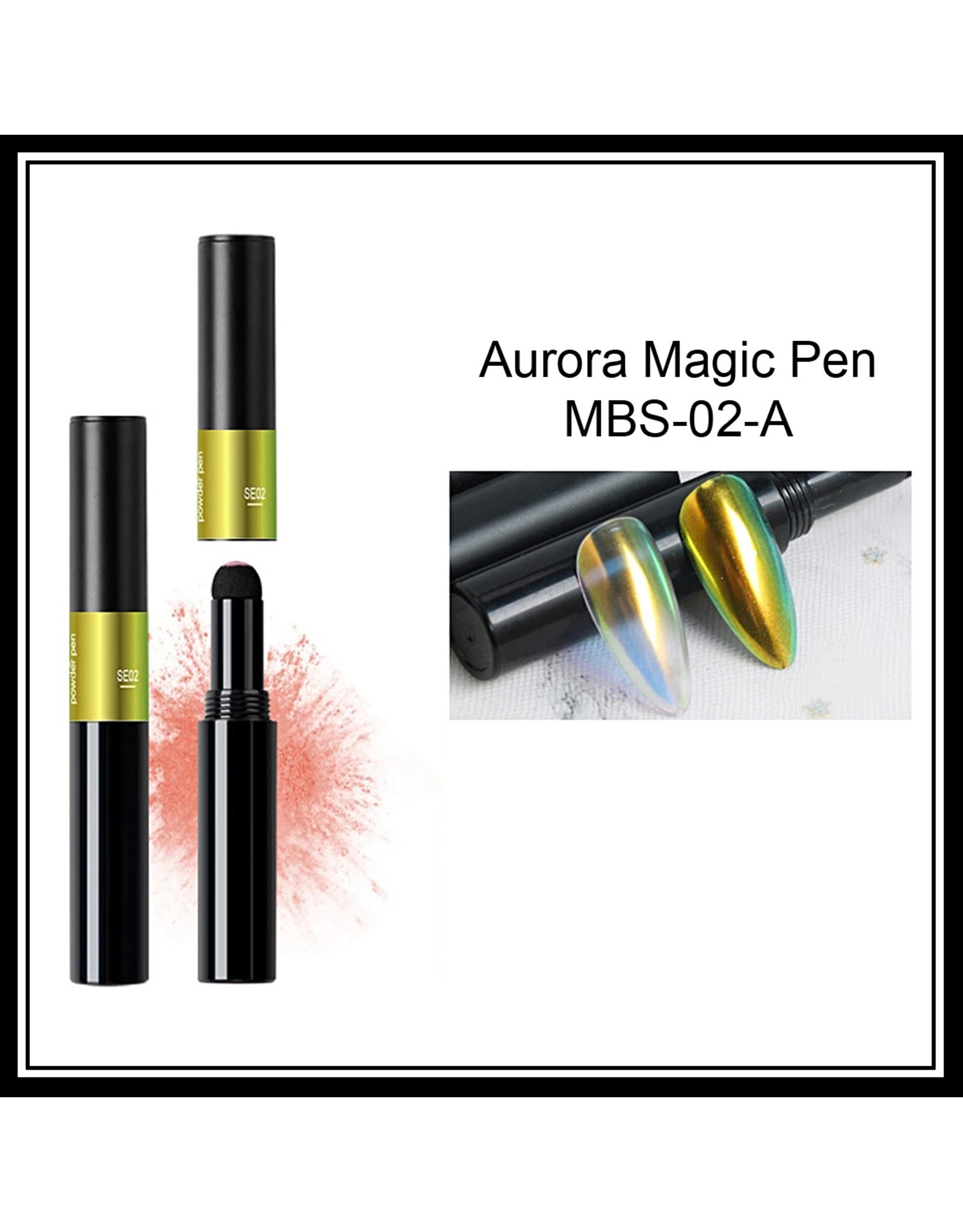 Mega Beauty Shop® Nail art Aurora pigment pen set (06)