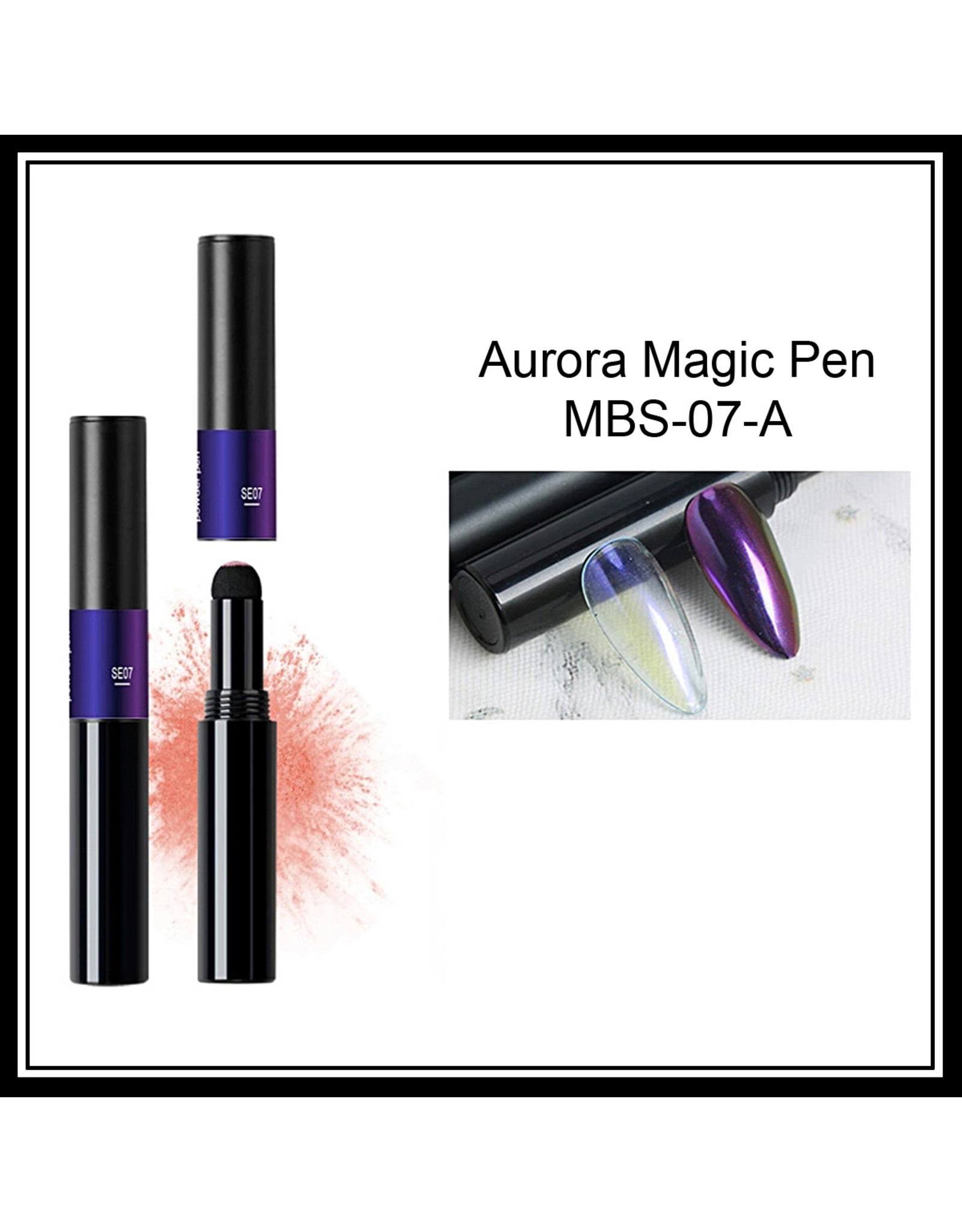 Mega Beauty Shop® Nail art Aurora pigment pen set (06)