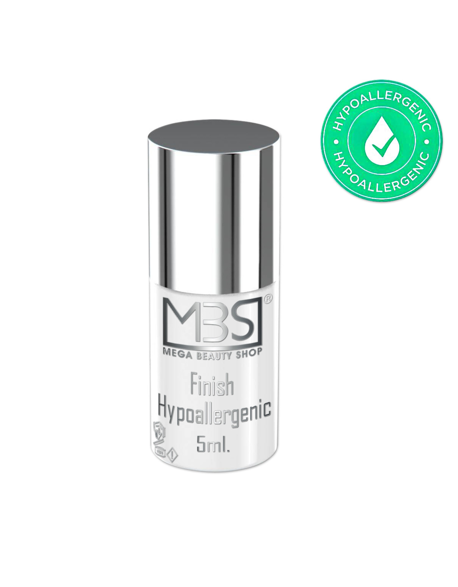 Mega Beauty Shop® HYPOALLERGENIC FINISH UV/LED 5ML.