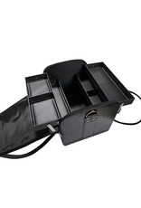 Mega Beauty Shop® Beautycase zwart Croco