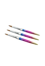 Mega Beauty Shop® Kolinsky acryl penseel #12 Rainbow