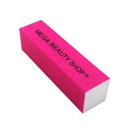 Mega Beauty Shop® Nagel polijstblok Neon Pink (1stuk)