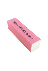 Mega Beauty Shop® Nagel polijstblok Neon Roze (10stuk)