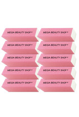 Mega Beauty Shop® Nagel polijstblok Neon Roze (10stuk)