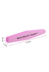 Mega Beauty Shop® Nail buffer Diamant (10stuk) Roze