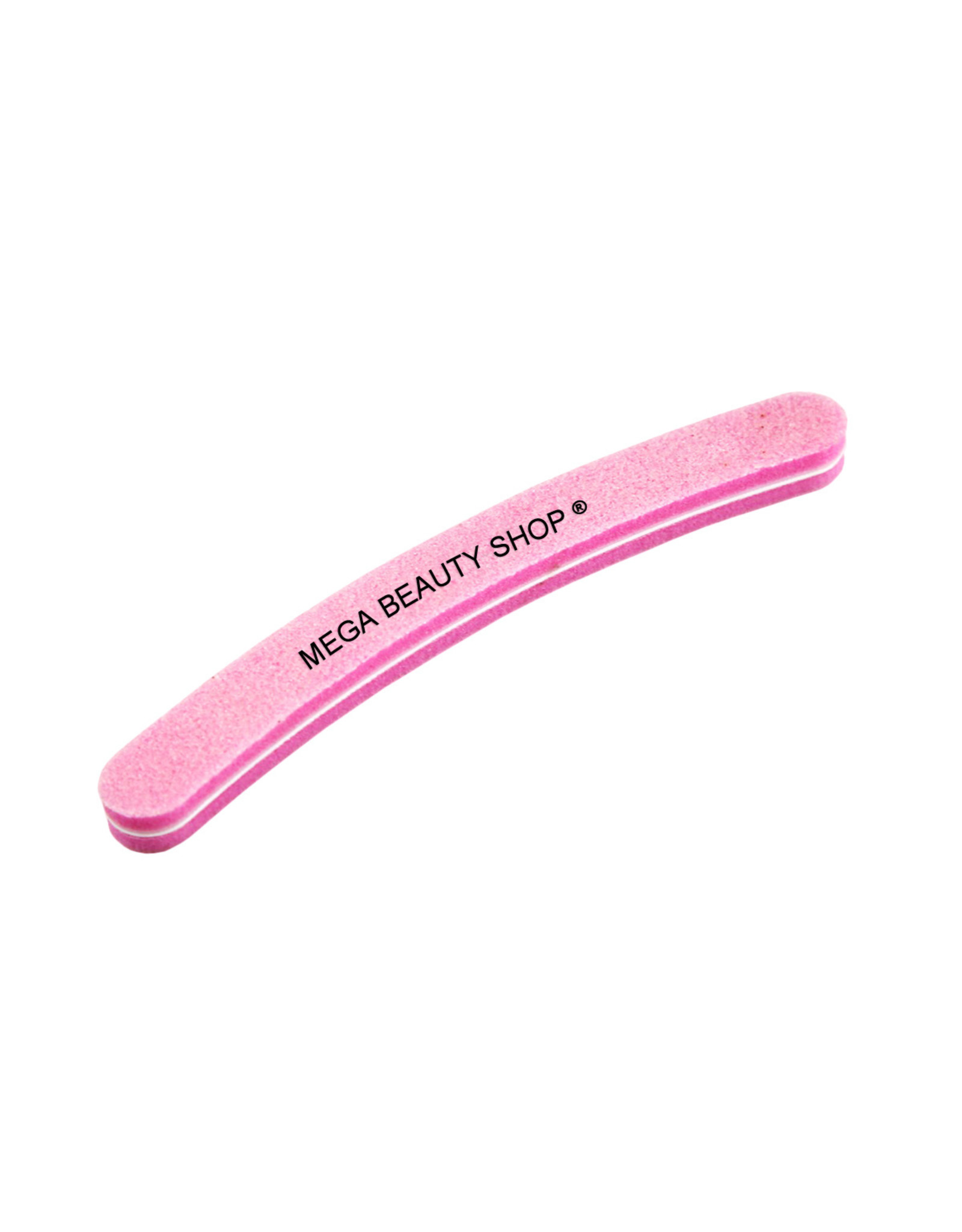 Mega Beauty Shop® Nail buffer Krom  (1stuk) Roze